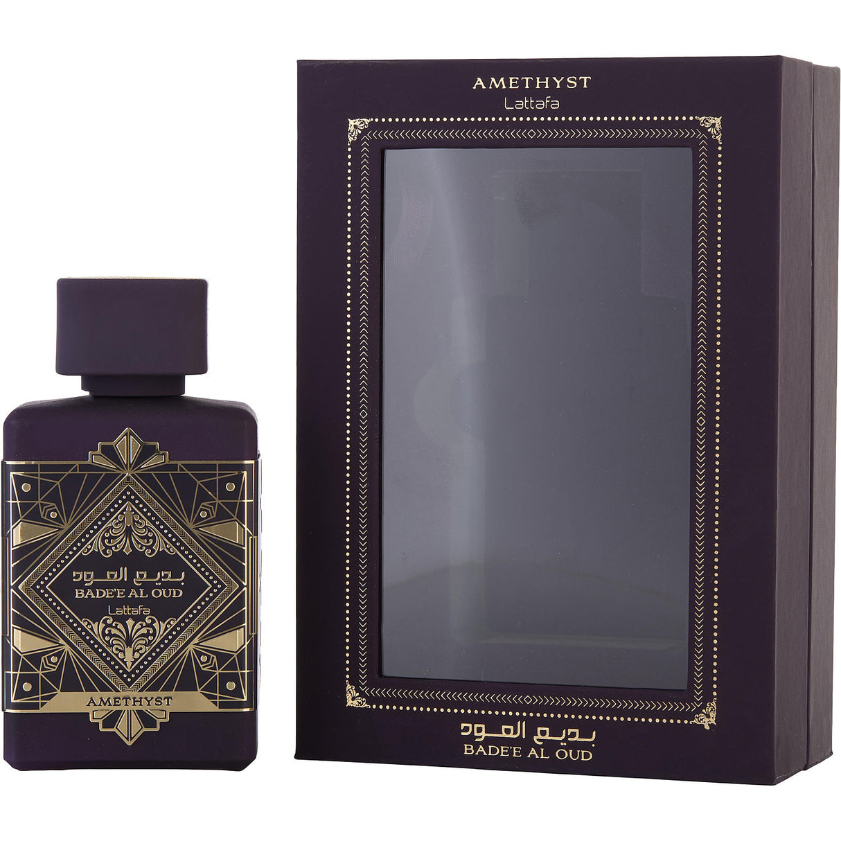 LATTAFA BADEE AL OUD AMETHYST by Lattafa - EAU DE PARFUM SPRAY 3.4 OZ - Unisex