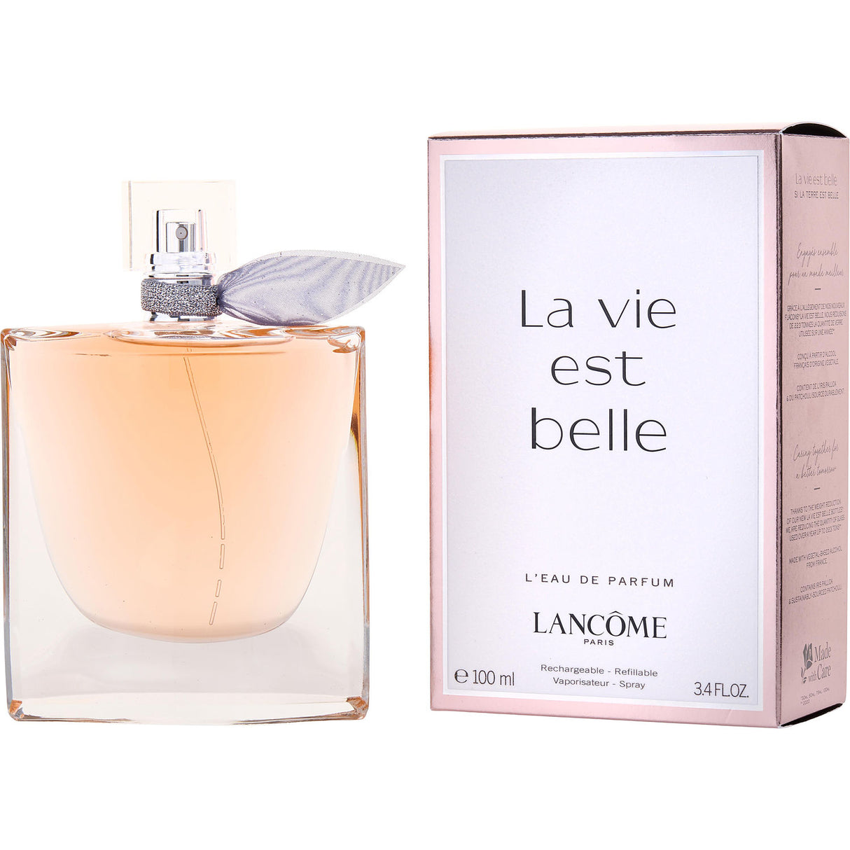 LA VIE EST BELLE by Lancome - L'EAU DE PARFUM SPRAY REFILLABLE 3.4 OZ - Women