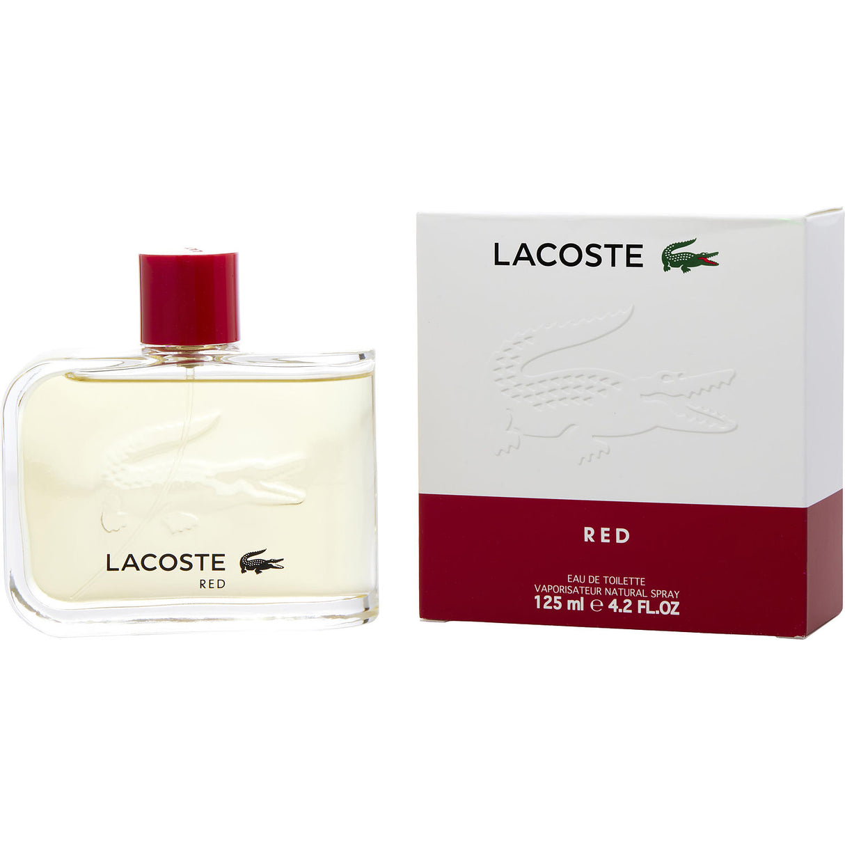 LACOSTE RED STYLE IN PLAY by Lacoste - EDT SPRAY 4.2 OZ (NEW PACKAGING) - Men