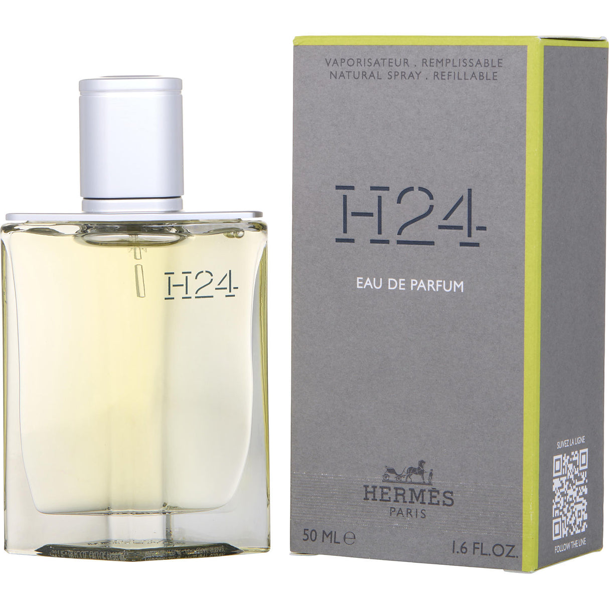 HERMES H24 by Hermes - EAU DE PARFUM REFILLABLE SPRAY 1.7 OZ - Men