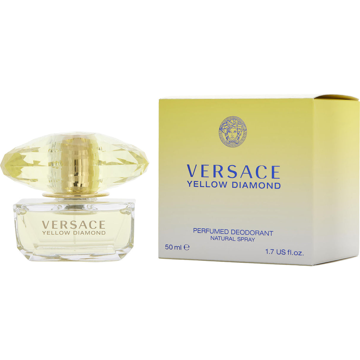 VERSACE YELLOW DIAMOND by Gianni Versace - DEODORANT SPRAY 1.7 OZ (NEW PACKAGING) - Women