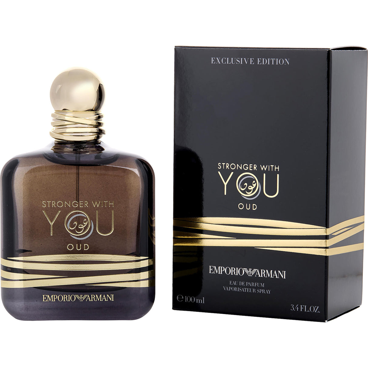 EMPORIO ARMANI STRONGER WITH YOU OUD by Giorgio Armani - EAU DE PARFUM SPRAY 3.4 OZ - Men