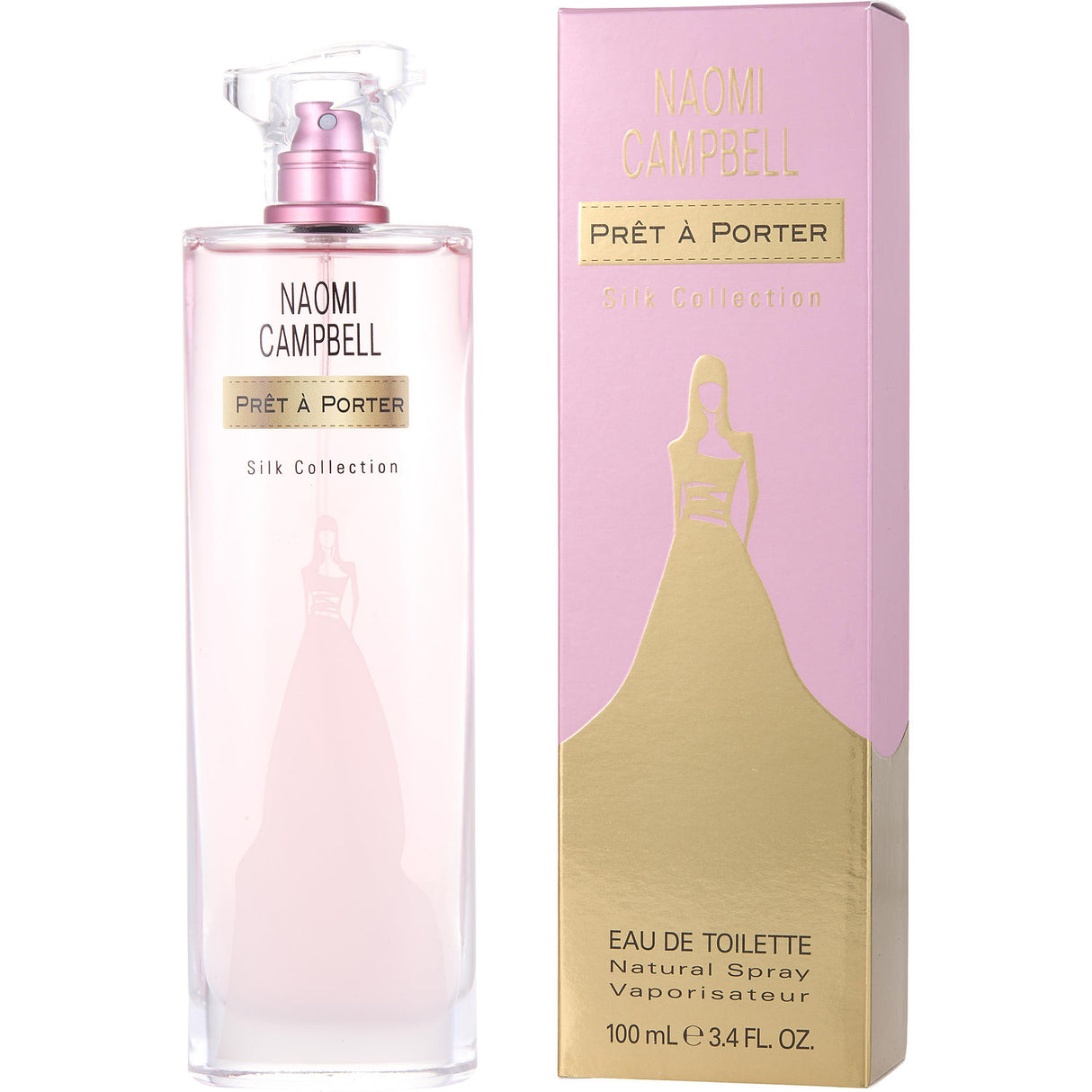 NAOMI CAMPBELL PRET A PORTER SILK COLLECTION by Naomi Campbell - EDT SPRAY 3.4 OZ - Women