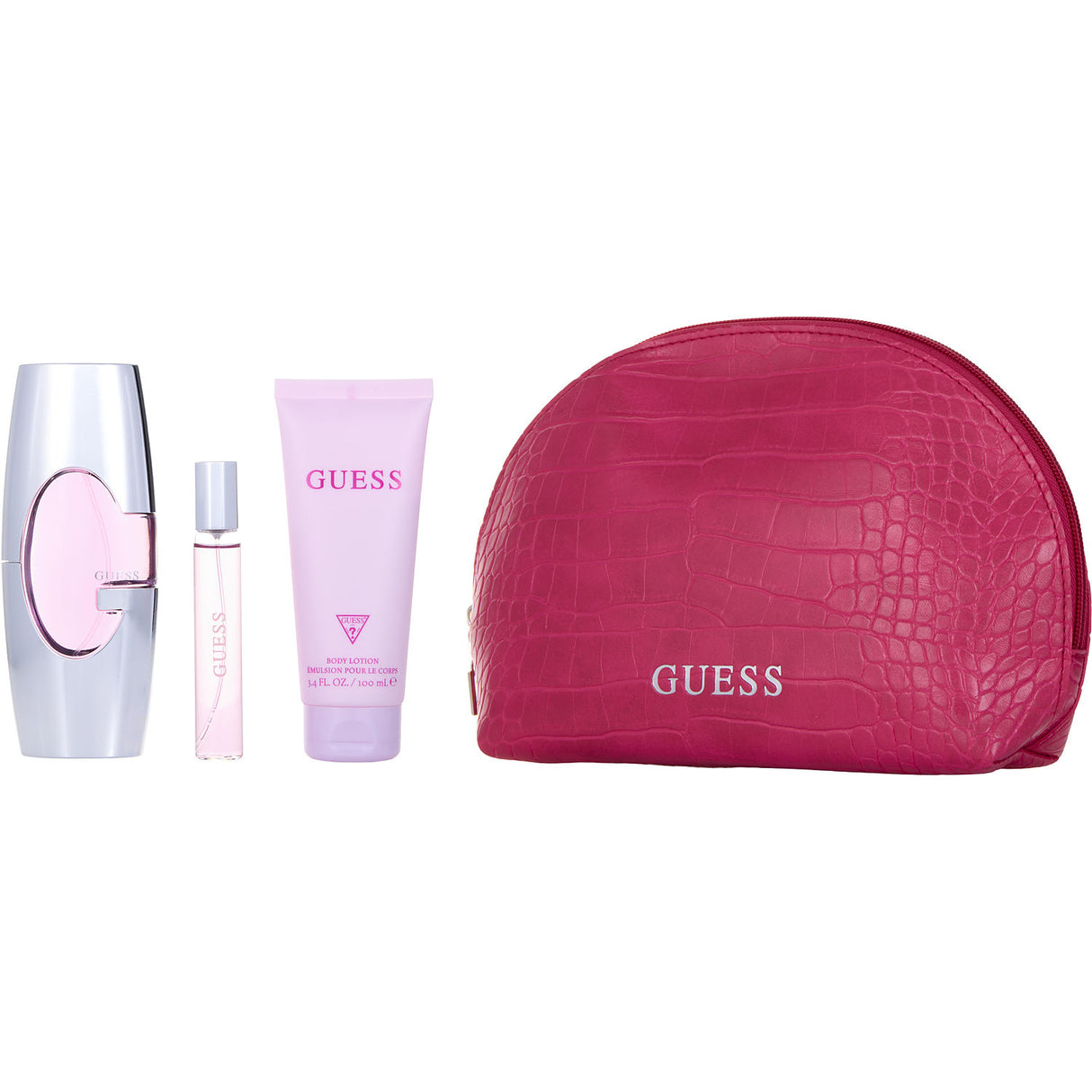 GUESS NEW by Guess - EAU DE PARFUM SPRAY 2.5 OZ & BODY LOTION 3.4 OZ & EAU DE PARFUM SPRAY 0.5 OZ + BAG - Women