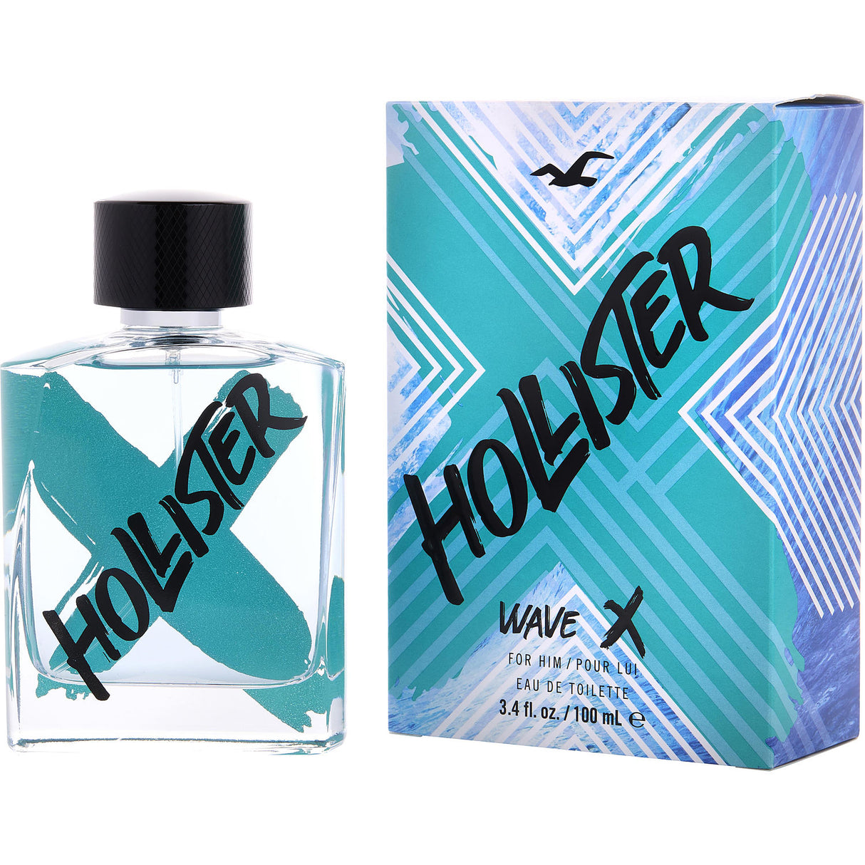 HOLLISTER WAVE X by Hollister - EDT SPRAY 3.4 OZ - Men