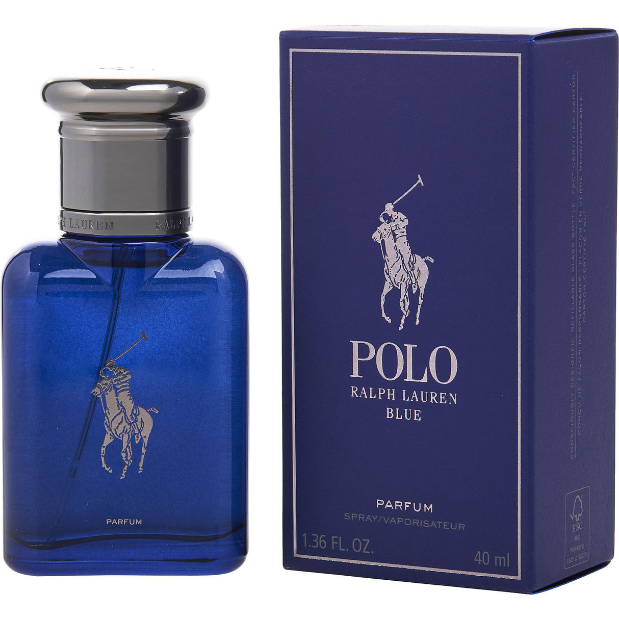 POLO BLUE by Ralph Lauren - PARFUM SPRAY 1.3 OZ - Men