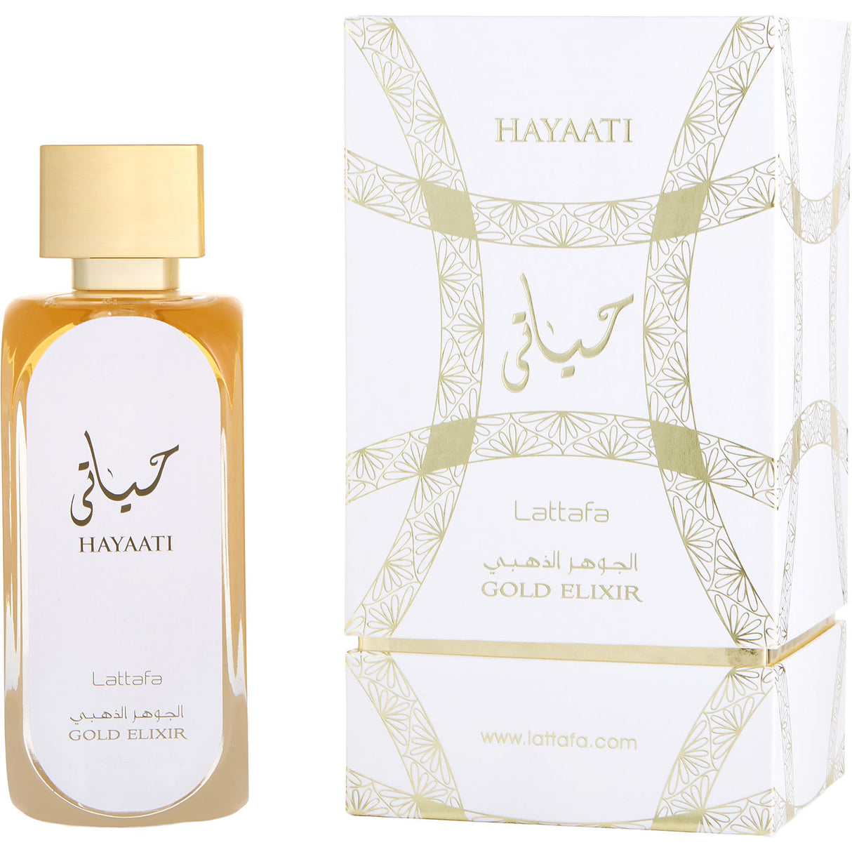 LATTAFA HAYAATI GOLD ELIXIR by Lattafa - EAU DE PARFUM SPRAY 3.4 OZ - Men