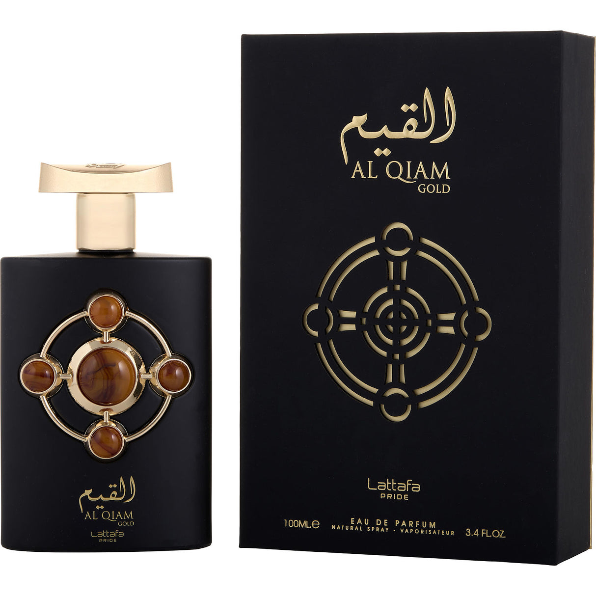 LATTAFA PRIDE AL QIAM GOLD by Lattafa - EAU DE PARFUM SPRAY 3.4 OZ - Women