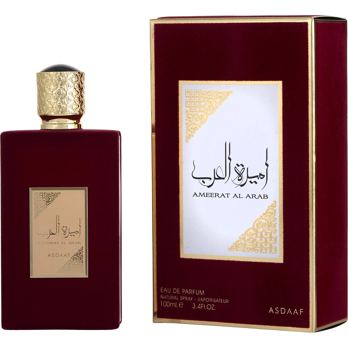 ASDAAF AMEERAT AL ARAB by Lattafa - EAU DE PARFUM SPRAY 3.4 OZ - Unisex