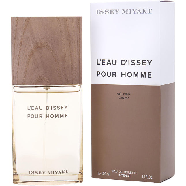 L'EAU D'ISSEY POUR HOMME VETIVER by Issey Miyake - EDT INTENSE SPRAY 3.4 OZ - Men