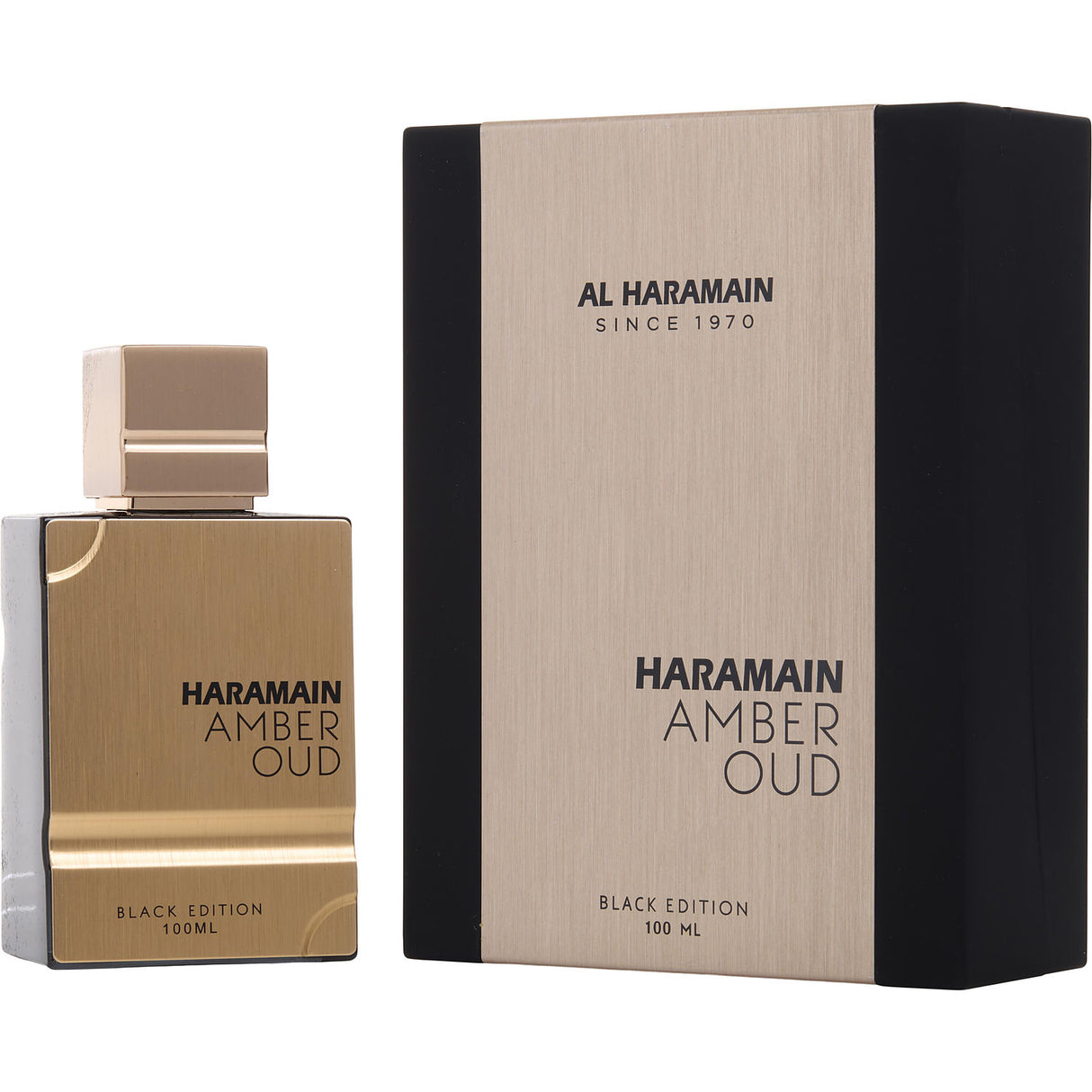 AL HARAMAIN AMBER OUD by Al Haramain - EAU DE PARFUM SPRAY 3.4 OZ (BLACK EDITION) - Unisex