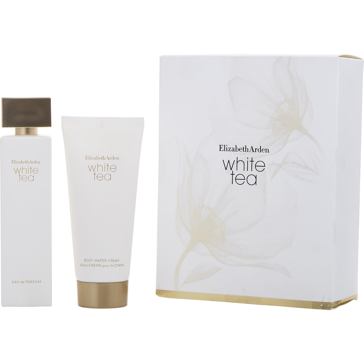 WHITE TEA by Elizabeth Arden - EAU DE PARFUM SPRAY 3.3 OZ & BODY WATER CREAM 3.3 OZ - Women