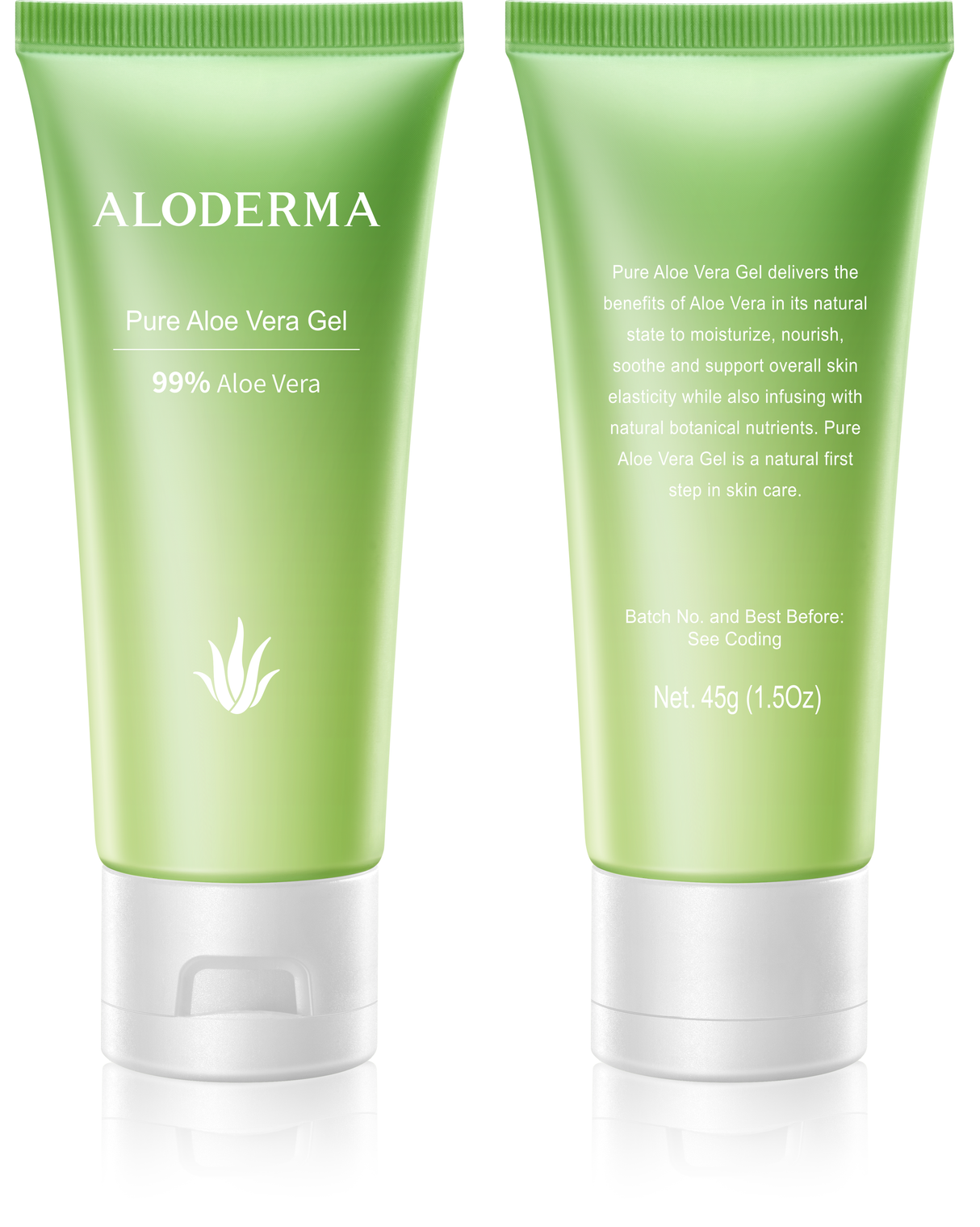 ALODERMA Pure Aloe Vera Gel - 45g by AloeCure