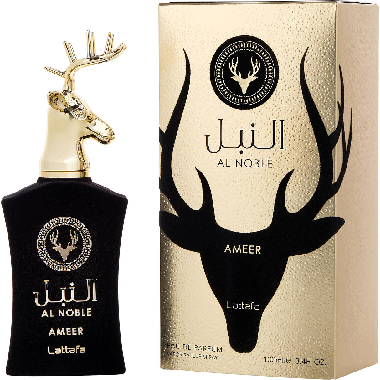 LATTAFA AL NOBLE AMEER by Lattafa - EAU DE PARFUM SPRAY 3.4 OZ - Unisex