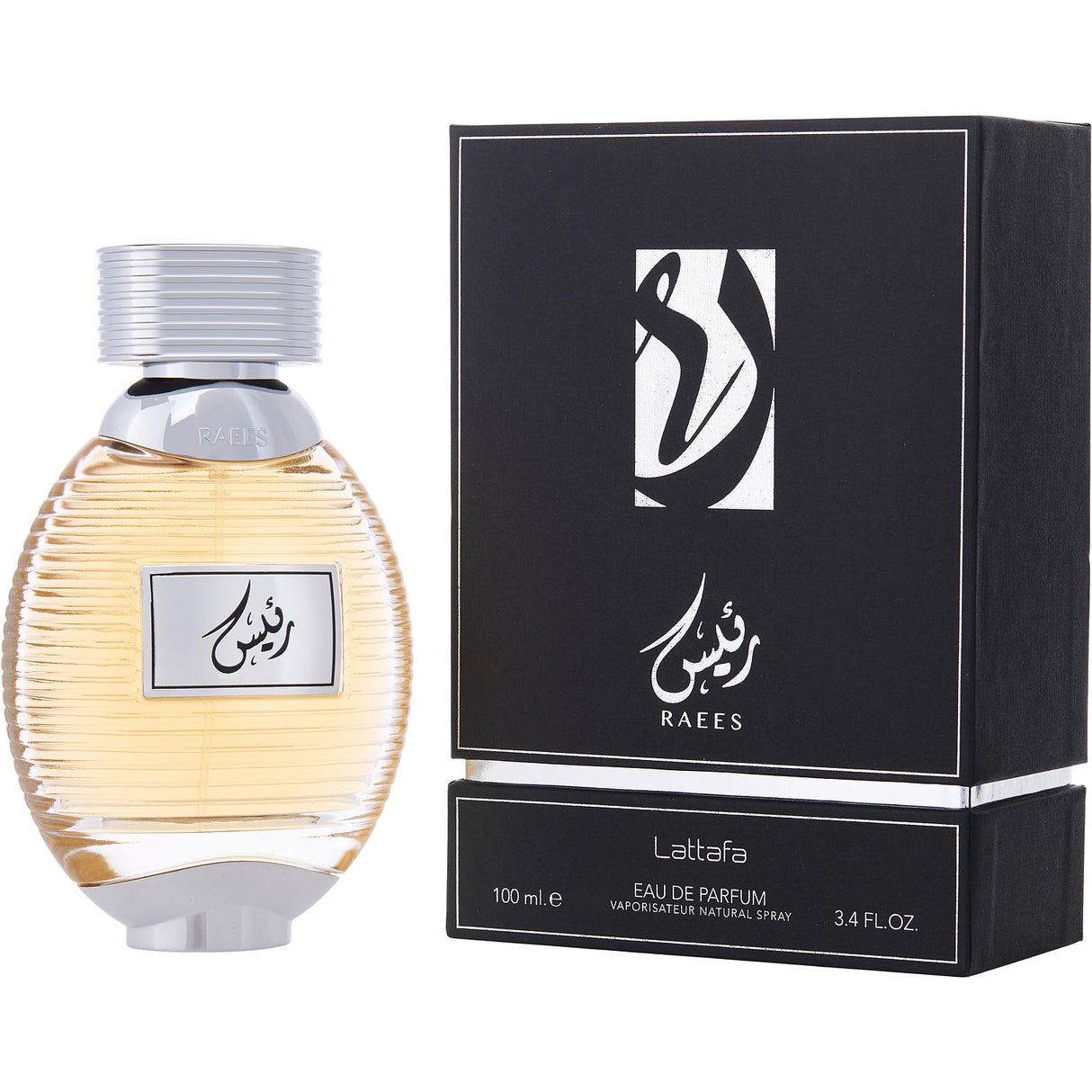 LATTAFA RAEES by Lattafa - EAU DE PARFUM SPRAY 3.4 OZ - Men