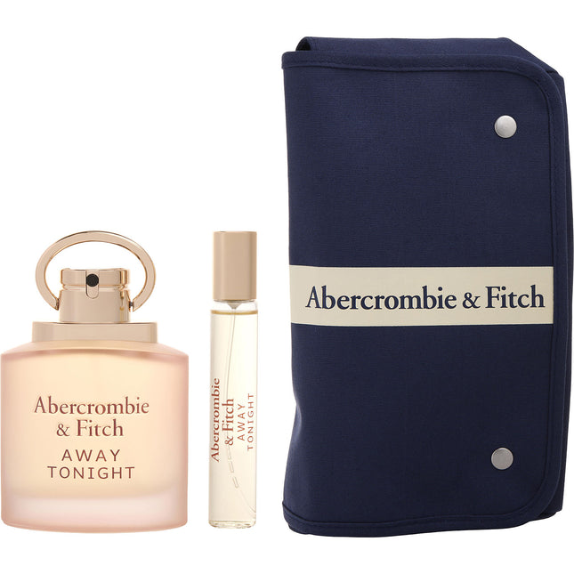 ABERCROMBIE & FITCH AWAY TONIGHT by Abercrombie & Fitch - EAU DE PARFUM SPRAY 3.4 OZ & EAU DE PARFUM SPRAY 0.5 OZ & BAG - Women