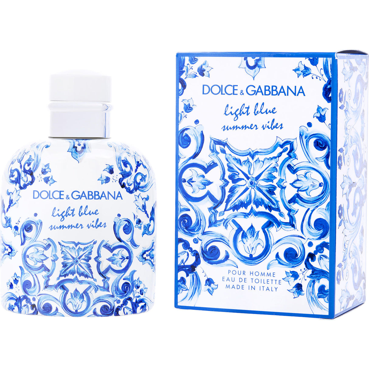 D & G LIGHT BLUE SUMMER VIBES by Dolce & Gabbana - EDT SPRAY 4.2 OZ - Men