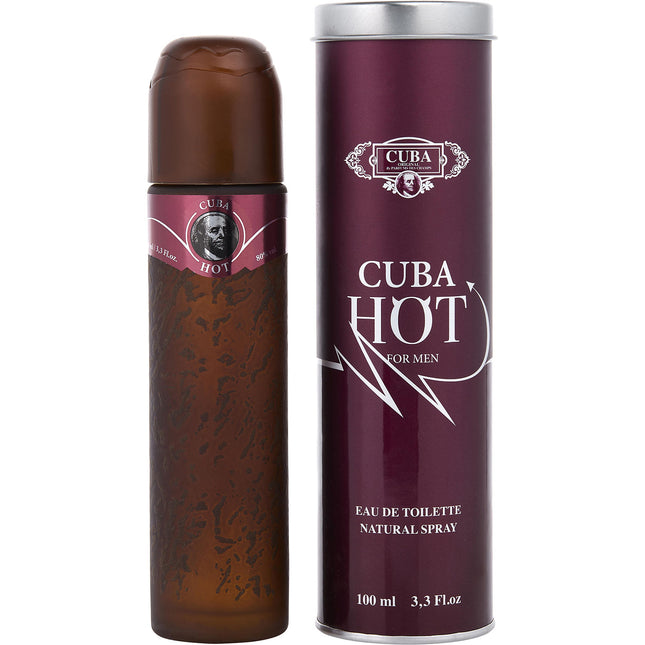 CUBA HOT by Cuba - EDT SPRAY 3.3 OZ - Men
