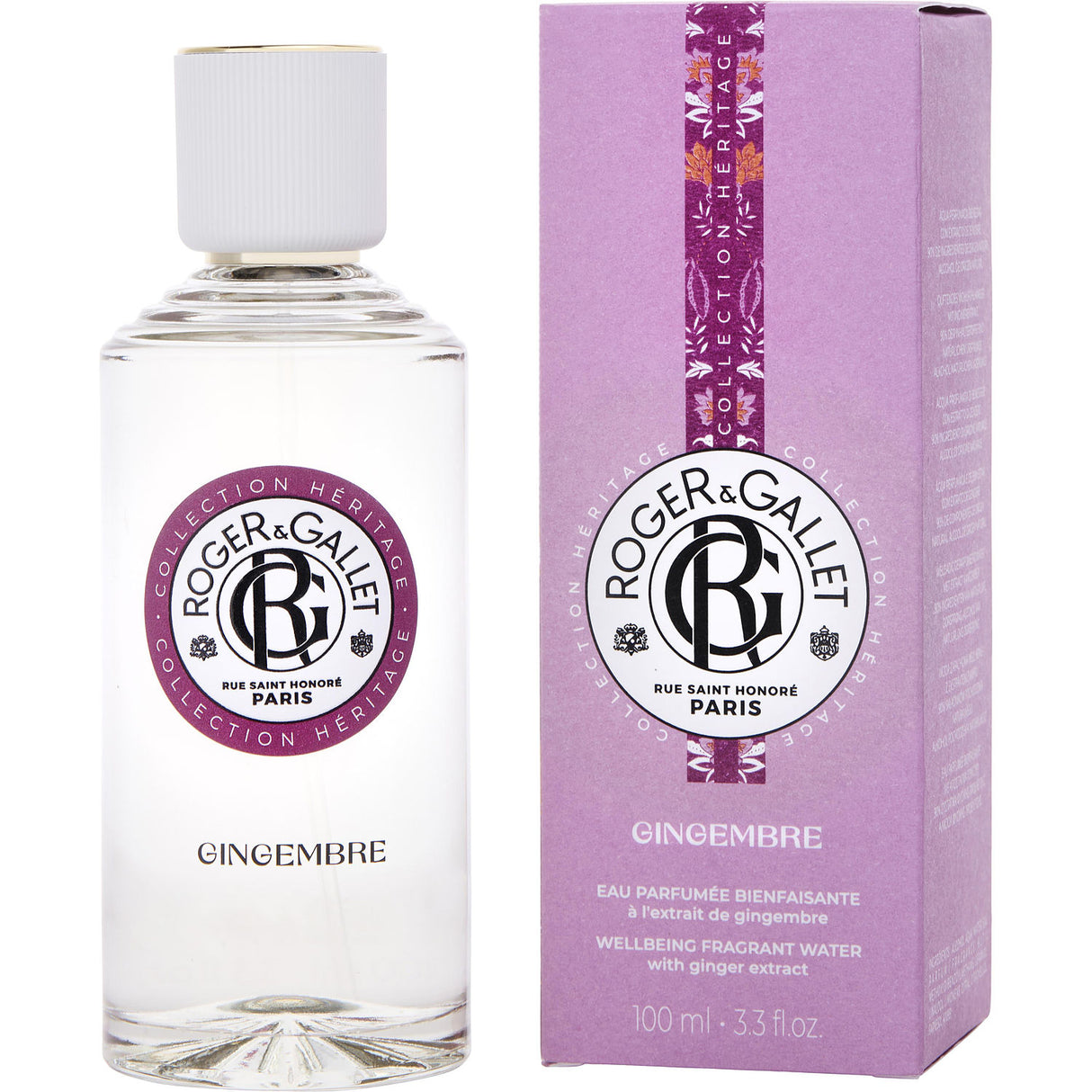 ROGER & GALLET GINGEMBRE by Roger & Gallet - FRESH FRAGRANT WATER SPRAY 3.3 OZ - Women