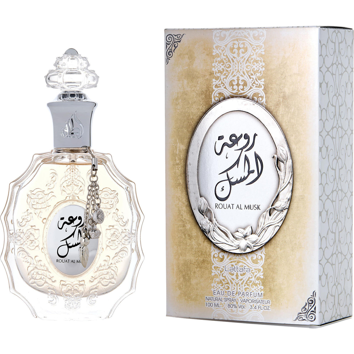 LATTAFA ROUAT AL MUSK by Lattafa - EAU DE PARFUM SPRAY 3.4 OZ - Women