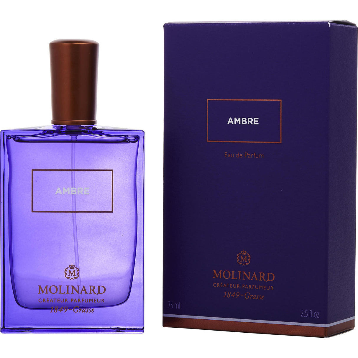 MOLINARD AMBRE by Molinard - EAU DE PARFUM SPRAY 2.5 OZ (NEW PACKAGING) - Unisex