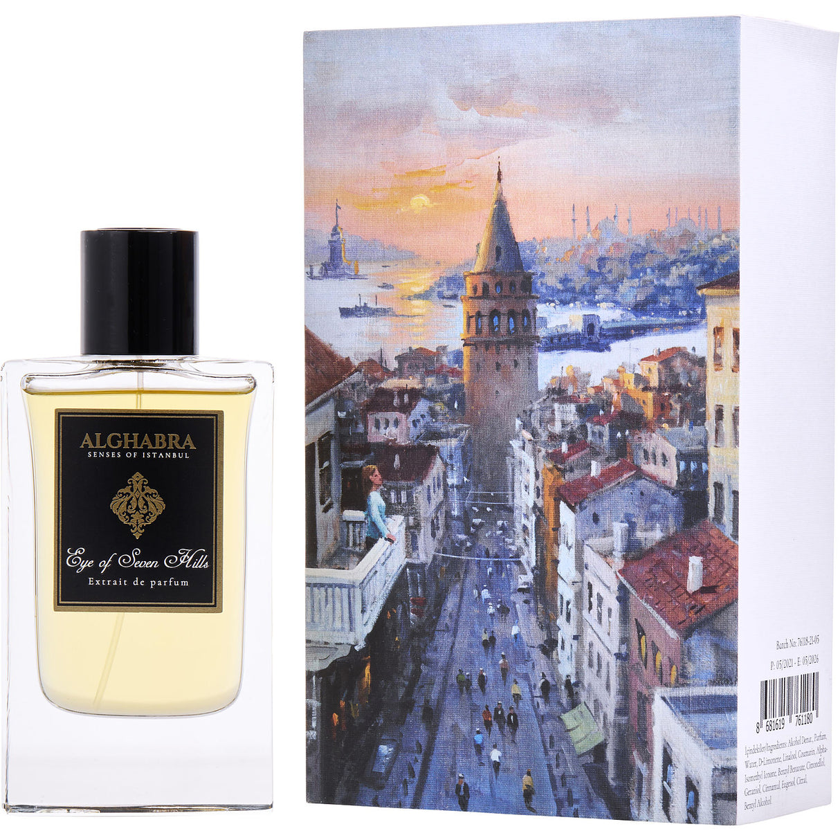 ALGHABRA EYE OF SEVEN HILLS by Alghabra Parfums - EXTRAIT DE PARFUM SPRAY 1.69 OZ - Unisex