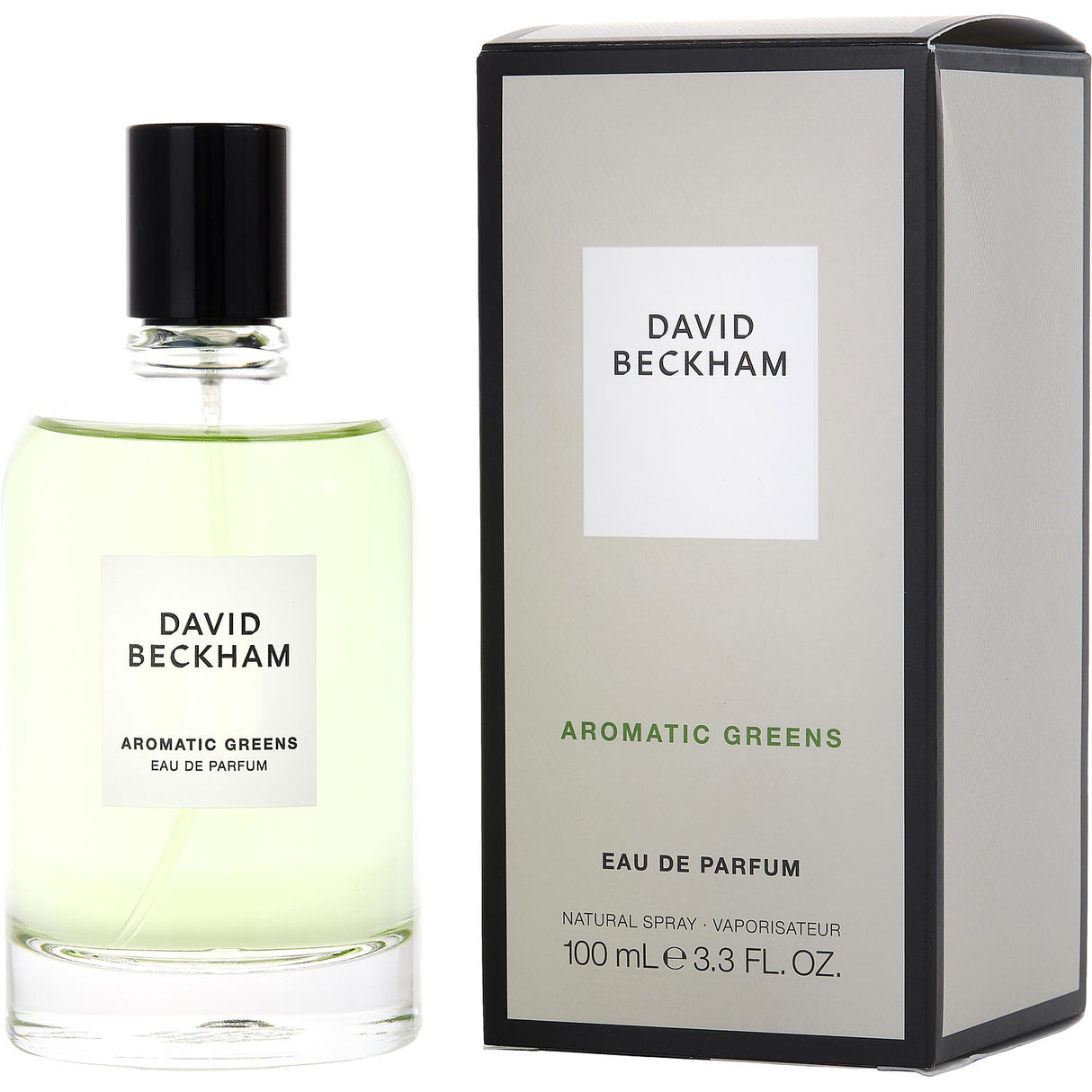 DAVID BECKHAM AROMATIC GREENS by David Beckham - EAU DE PARFUM SPRAY 3.3 OZ - Men