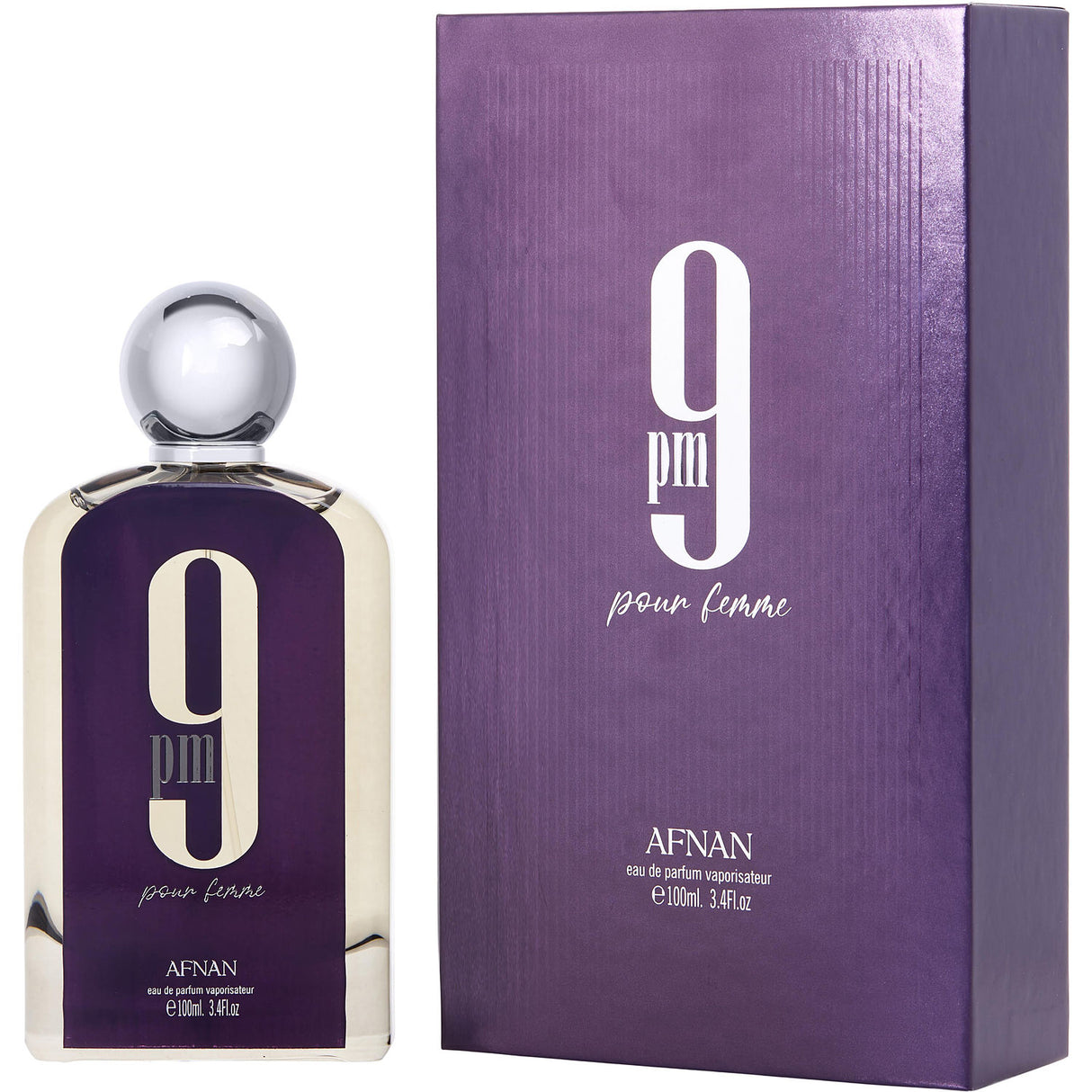 AFNAN 9 PM by Afnan Perfumes - EAU DE PARFUM SPRAY 3.4 OZ - Women