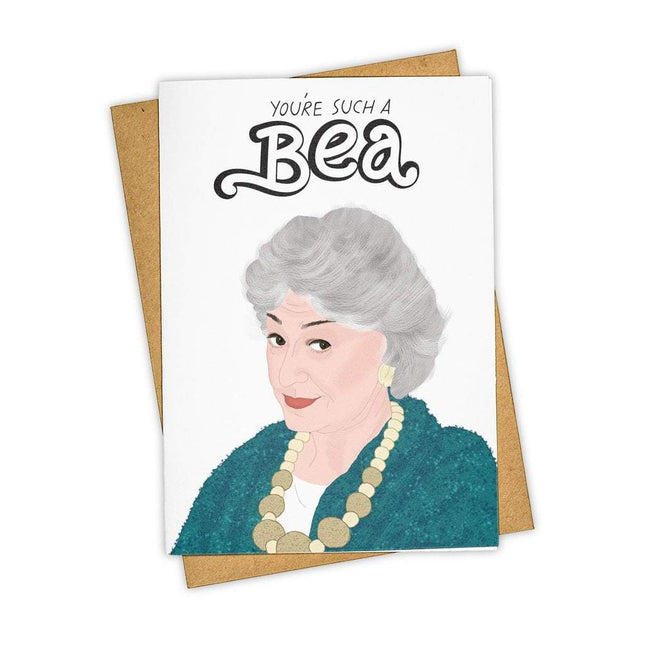 You're Such a Bea Card by Quirky Crate