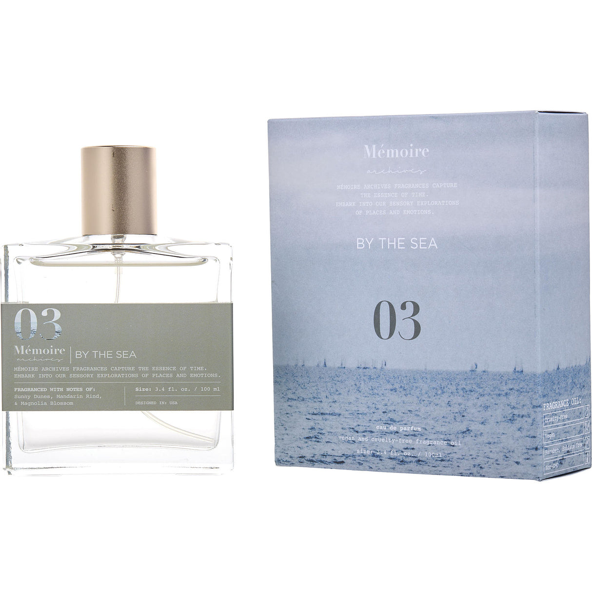 MEMOIRE ARCHIVES BY THE SEA by Memoire Archives - EAU DE PARFUM SPRAY 3.4 OZ - Unisex