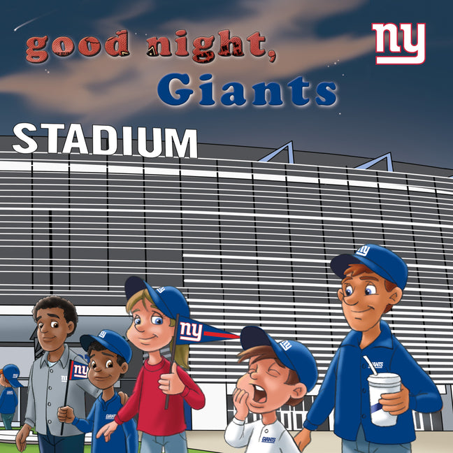 Good Night, NY Giants - Board Book by Books by splitShops