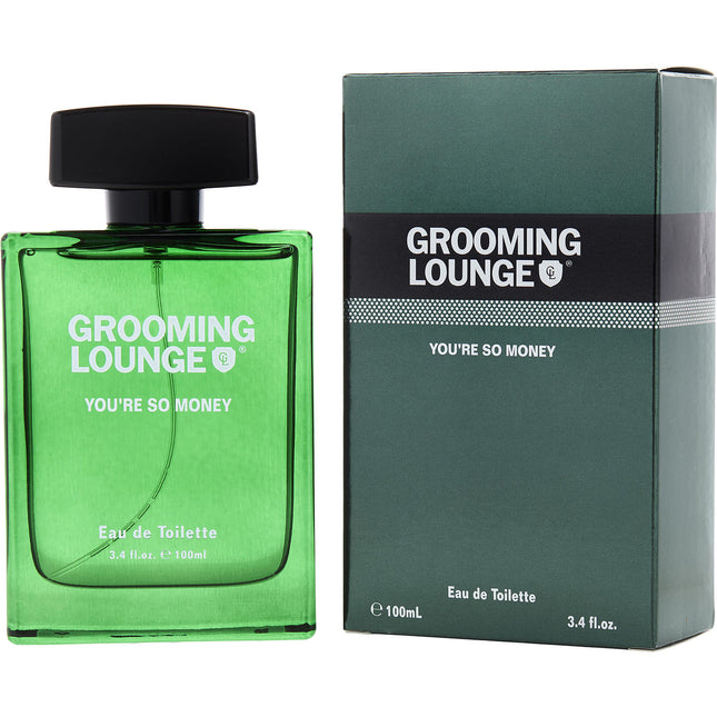 GROOMING LOUNGE YOU'RE SO MONEY by Grooming Lounge - EDT SPRAY 3.4 OZ - Men