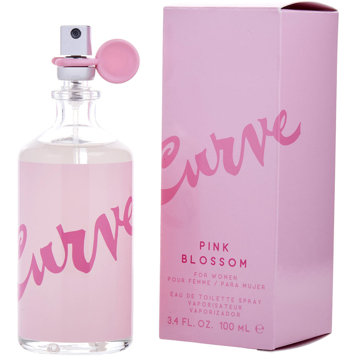 CURVE PINK BLOSSOM by Liz Claiborne - EDT SPRAY 3.4 OZ - Women