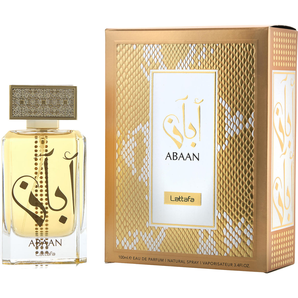 LATTAFA ABAAN by Lattafa - EAU DE PARFUM SPRAY 3.4 OZ - Unisex