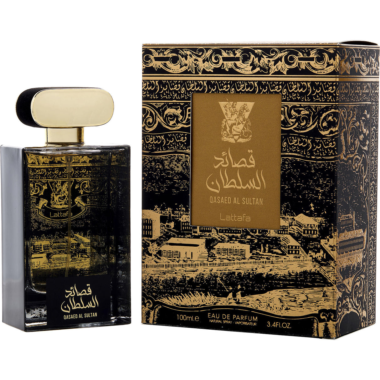 LATTAFA QASAED AL SULTAN by Lattafa - EAU DE PARFUM SPRAY 3.4 OZ - Unisex