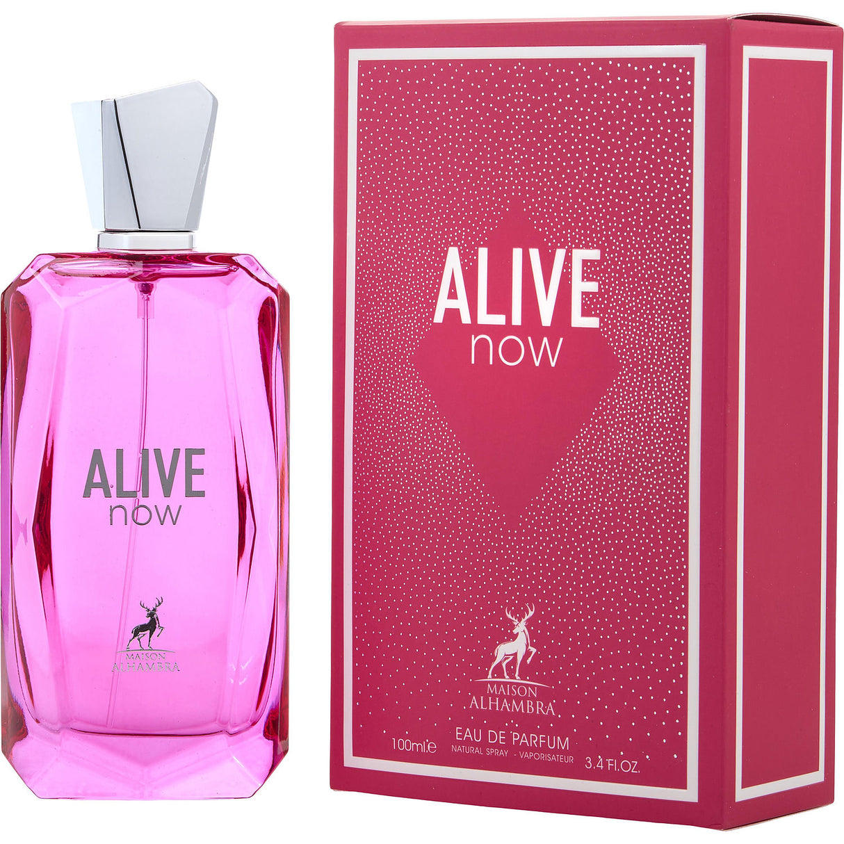 MAISON ALHAMBRA ALIVE NOW by Maison Alhambra - EAU DE PARFUM SPRAY 3.4 OZ - Unisex