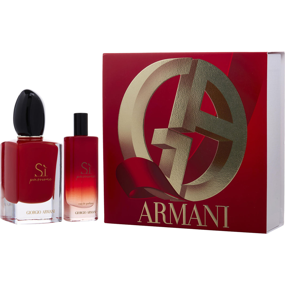 ARMANI SI PASSIONE by Giorgio Armani - EAU DE PARFUM SPRAY 1.7 OZ & EAU DE PARFUM SPRAY 0.50 OZ - Women