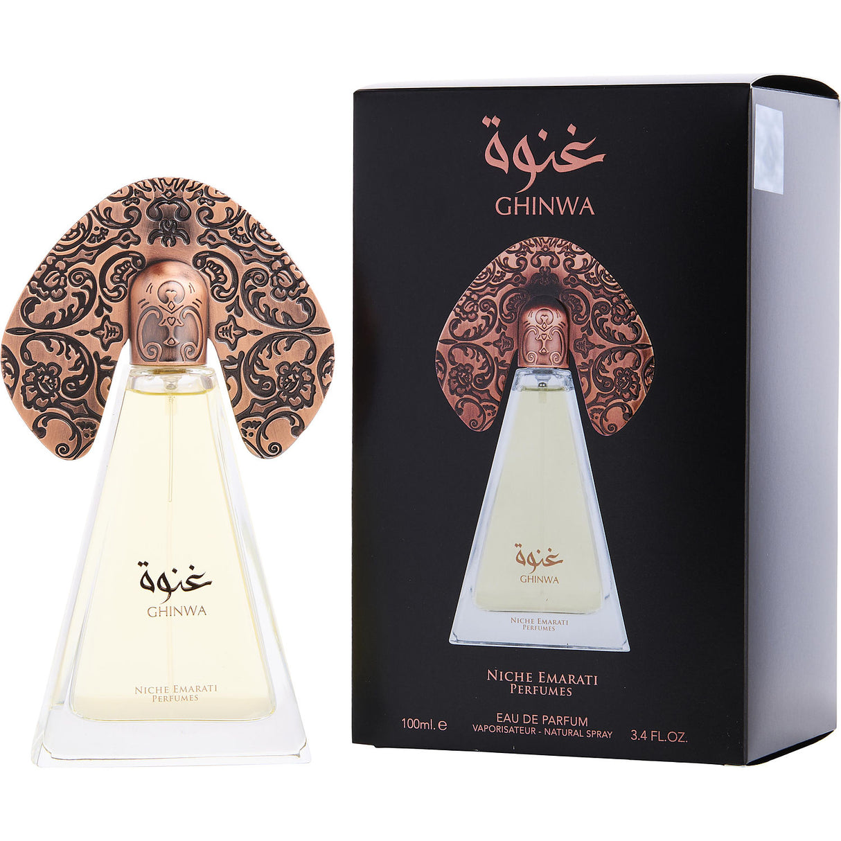 NICHE EMARATI GHINWA by Lattafa - EAU DE PARFUM SPRAY 3.4 OZ - Unisex