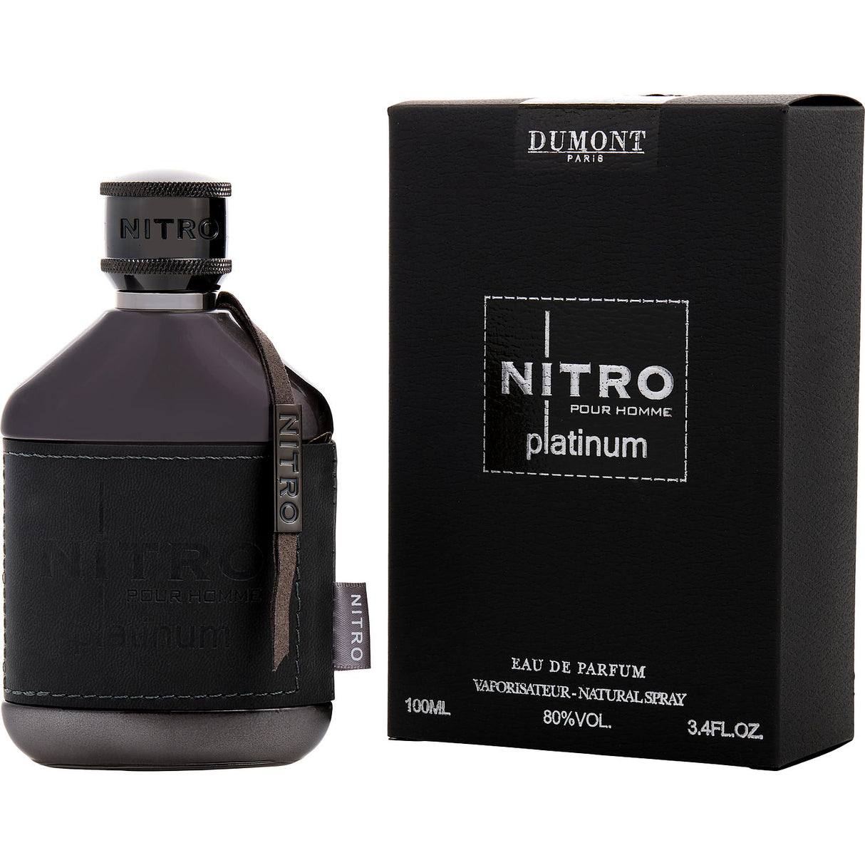 NITRO PLATINUM POUR HOMME by Dumont Paris - EAU DE PARFUM SPRAY 3.4 OZ - Men