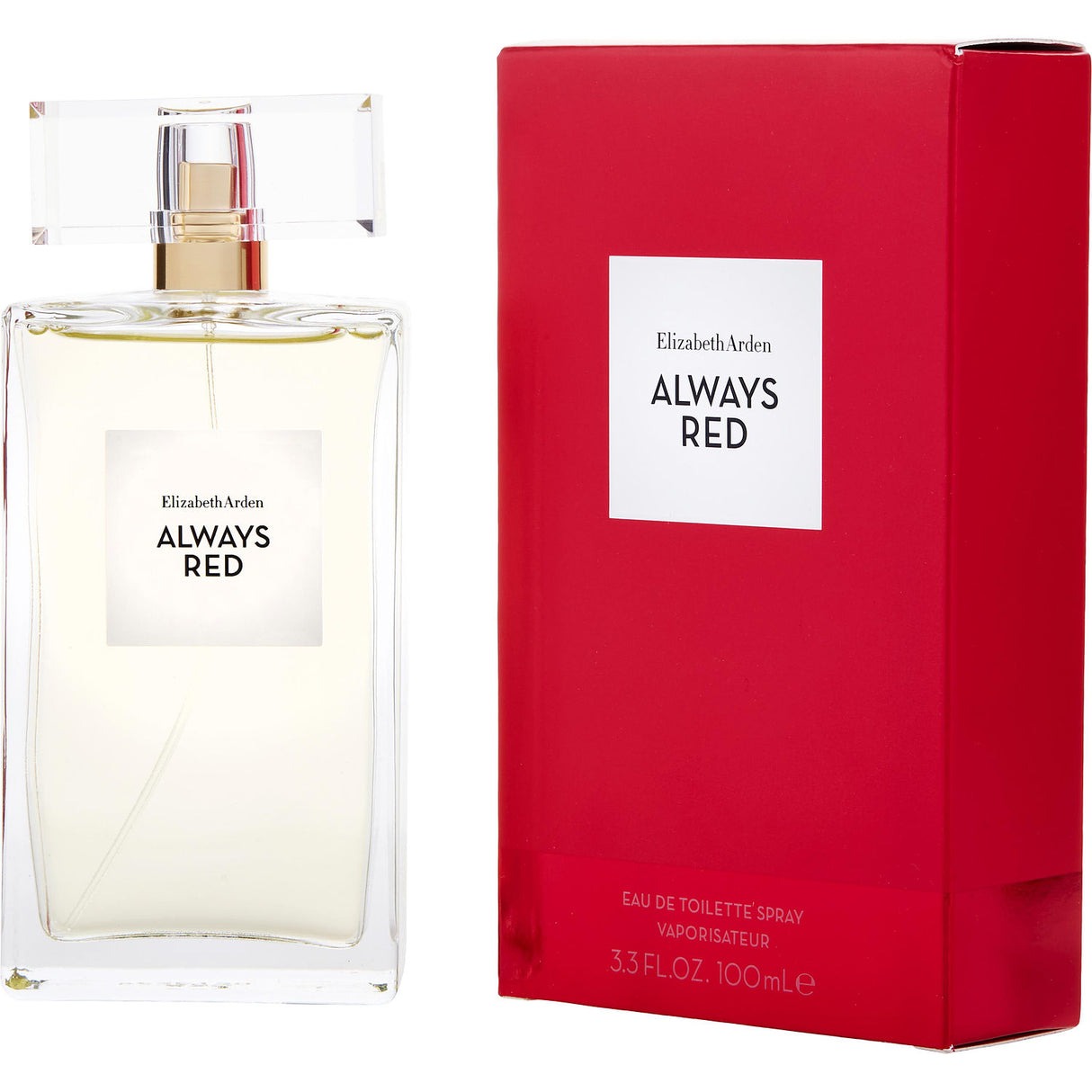 ALWAYS RED by Elizabeth Arden - EDT SPRAY 3.3 OZ (NEW PACKAGING) - Women