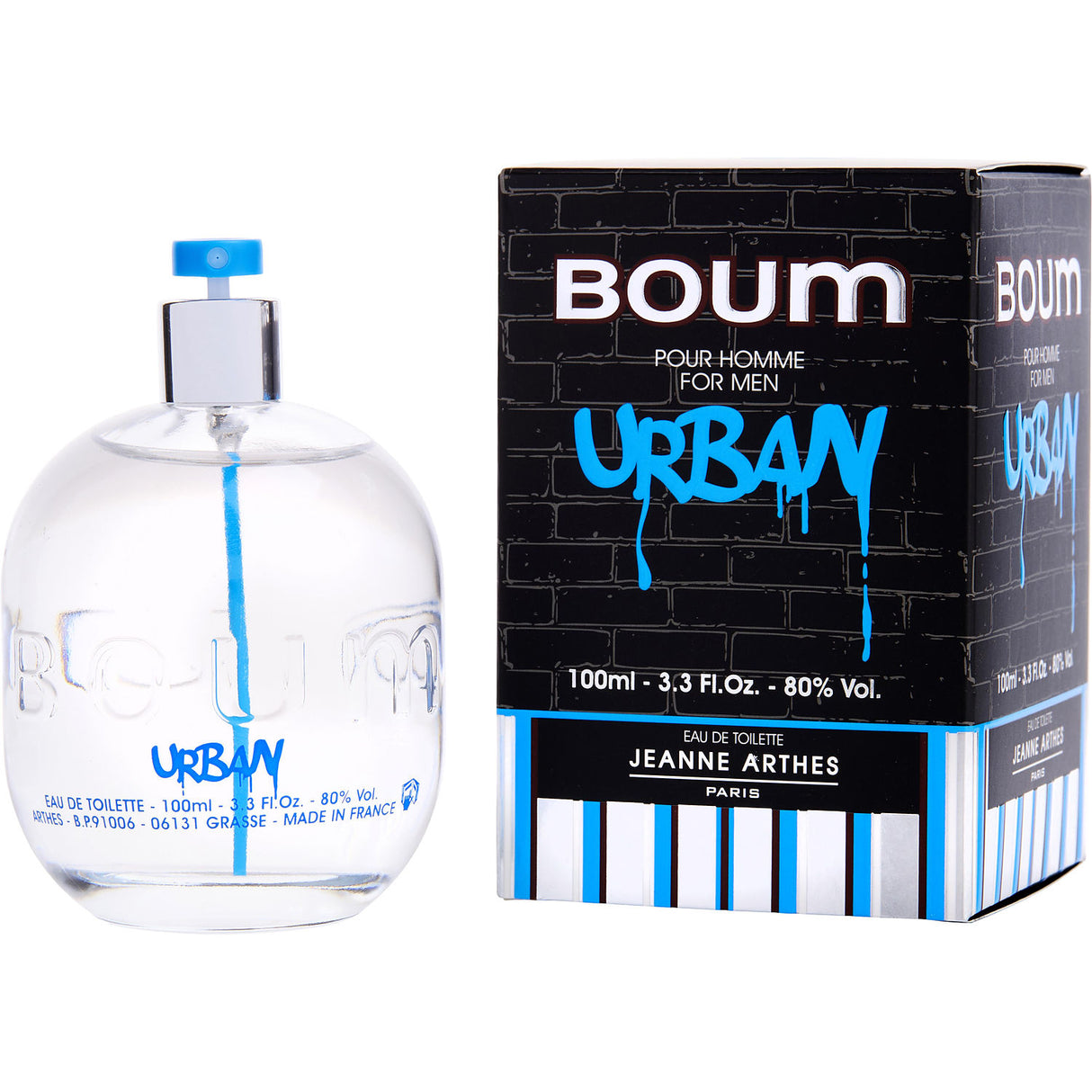 BOUM URBAN by Jeanne Arthes - EDT SPRAY 3.3 OZ - Men