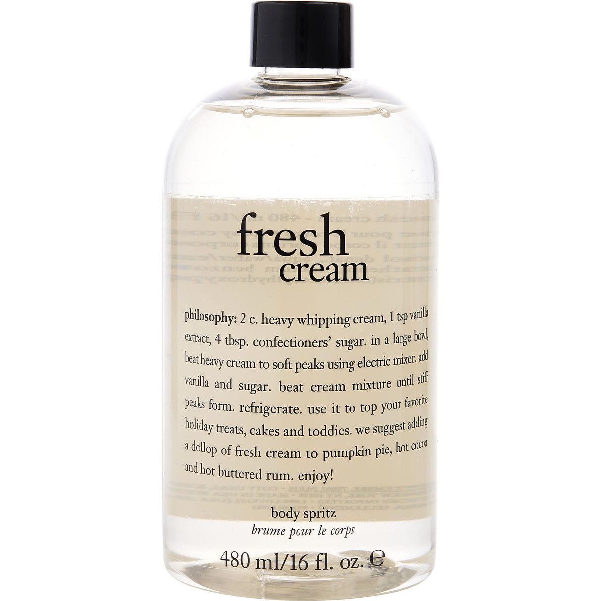 PHILOSOPHY FRESH CREAM by Philosophy - BODY SPRITZ 16 OZ - Women