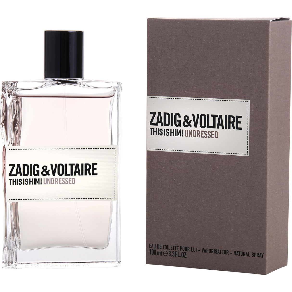 ZADIG & VOLTAIRE THIS IS HIM! UNDRESSED by Zadig & Voltaire - EDT SPRAY 3.4 OZ - Men