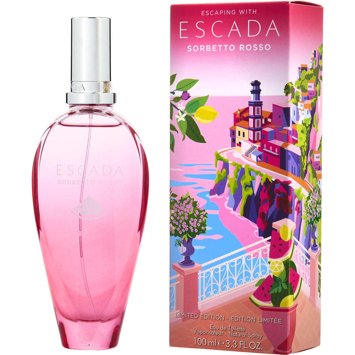 ESCADA SORBETTO ROSSO by Escada - EDT SPRAY 3.3 OZ (LIMITED EDITION) (NEW PACKAGING) - Women