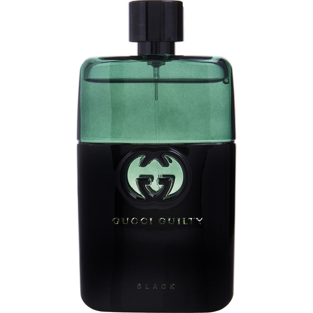GUCCI GUILTY BLACK POUR HOMME by Gucci - EDT SPRAY 3 OZ (NEW PACKAGING) *TESTER - Men