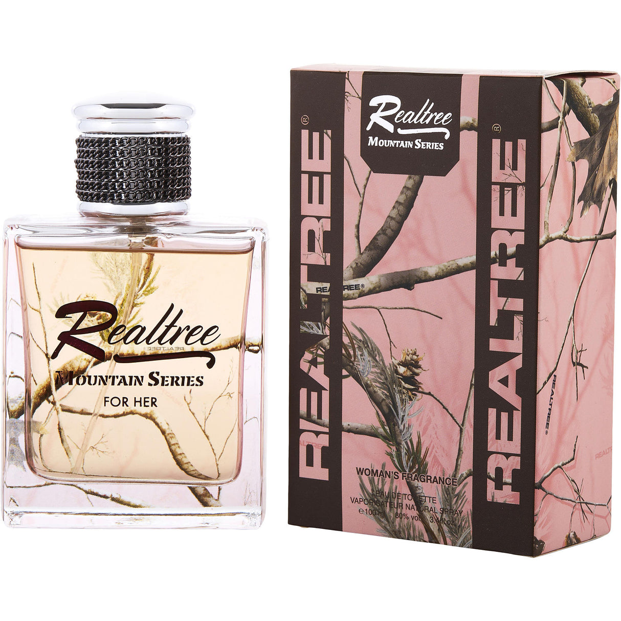 REALTREE FOR HER by RealTree - EAU DE PARFUM SPRAY 3.4 OZ (MOUNTAIN SERIES) - Women