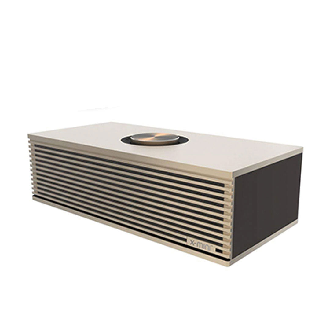 X-mini SUPA Bluetooth Speaker Apricot Gold 10W x 2 by Level Up Desks