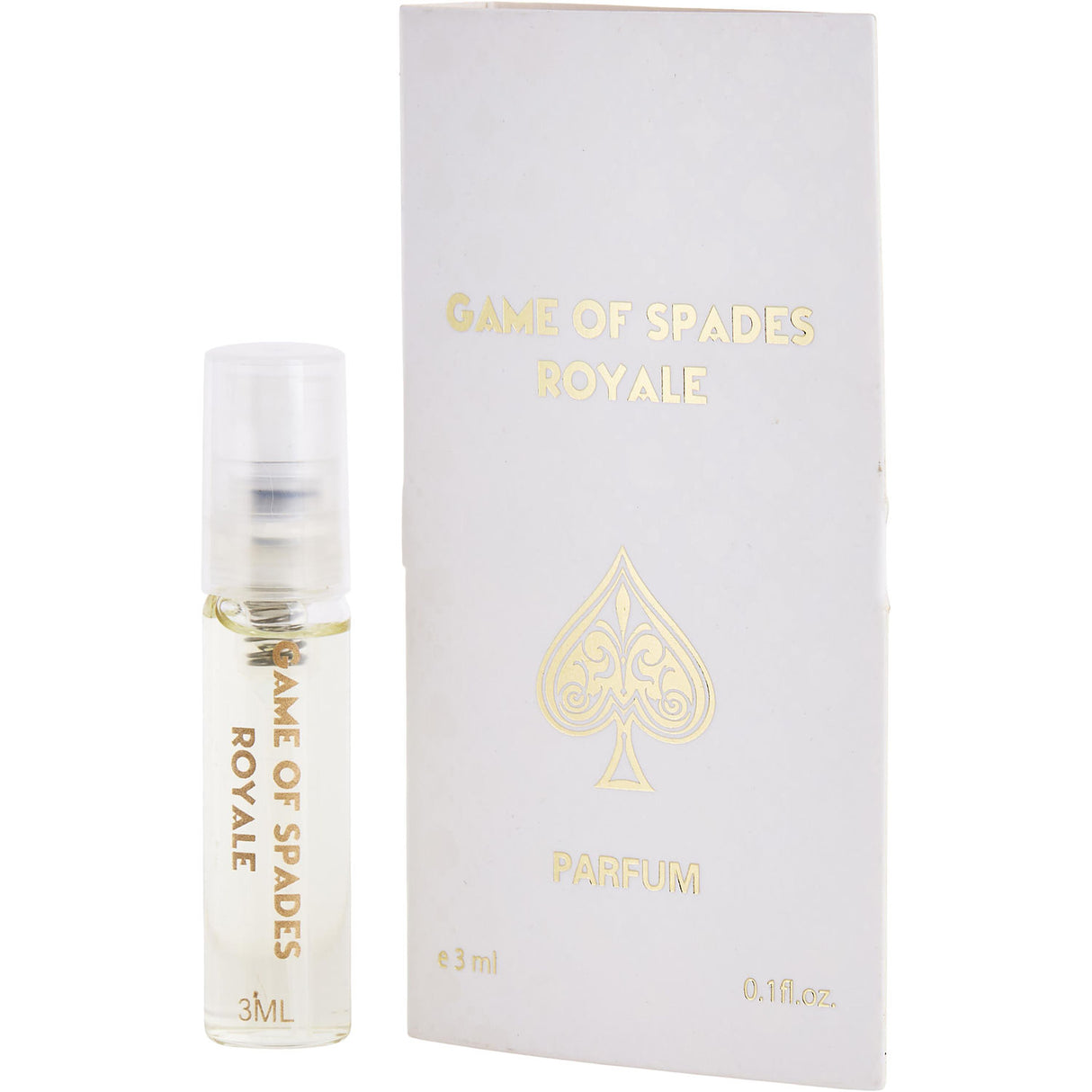 JO MILANO GAME OF SPADES ROYALE by Jo Milano - EAU DE PARFUM SPRAY VIAL ON CARD - Unisex