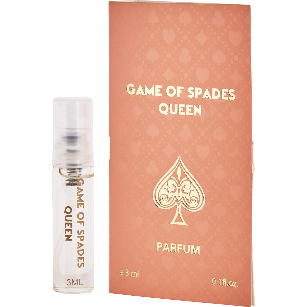 JO MILANO GAME OF SPADES QUEEN by Jo Milano - EAU DE PARFUM SPRAY VIAL ON CARD - Unisex