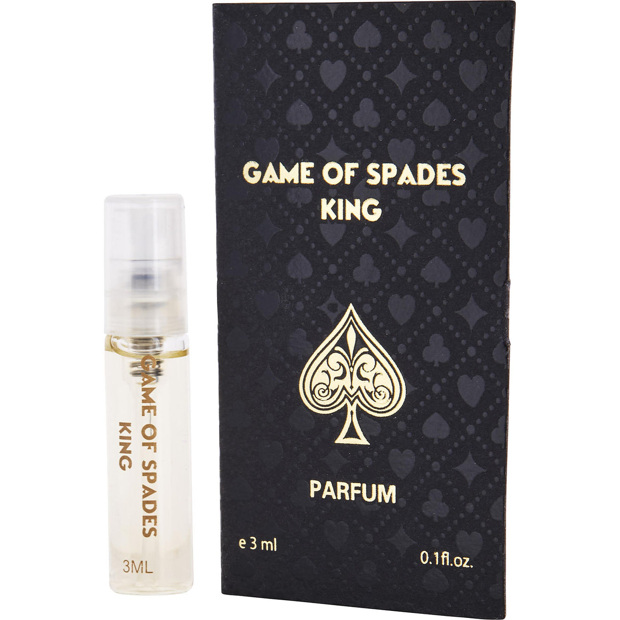 JO MILANO GAME OF SPADES KING by Jo Milano - EAU DE PARFUM SPRAY VIAL ON CARD - Unisex